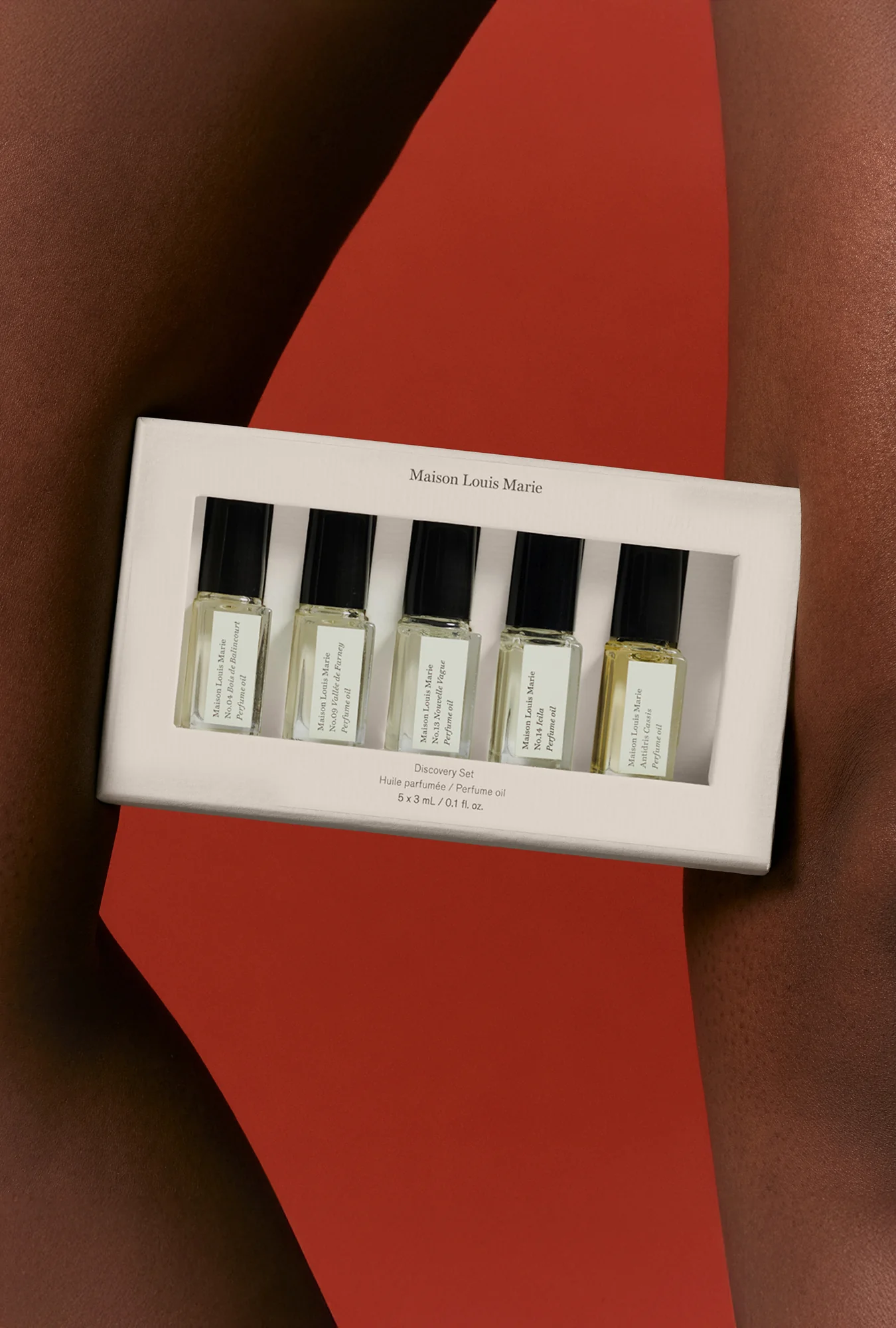 SILK LAUNDRY X MAISON LOUIS MARIE SCARF & PERFUME SET - Image 4