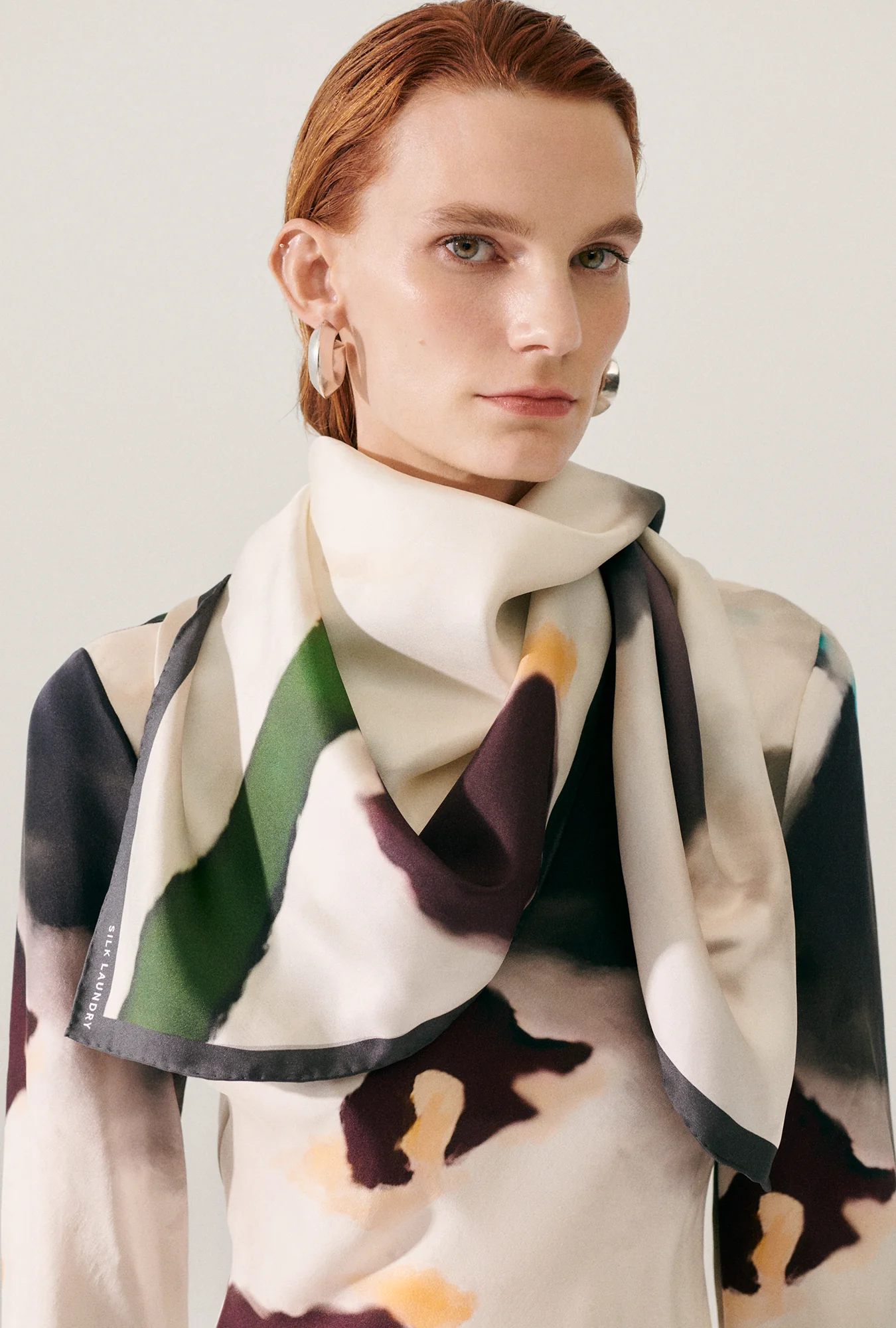 TWILL SCARF PHOSPHATE - Image 3